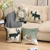 Vintage Christmas Pillow Covers