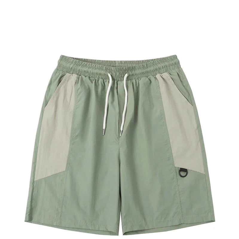 Harajuku Baggy Patchwork Short