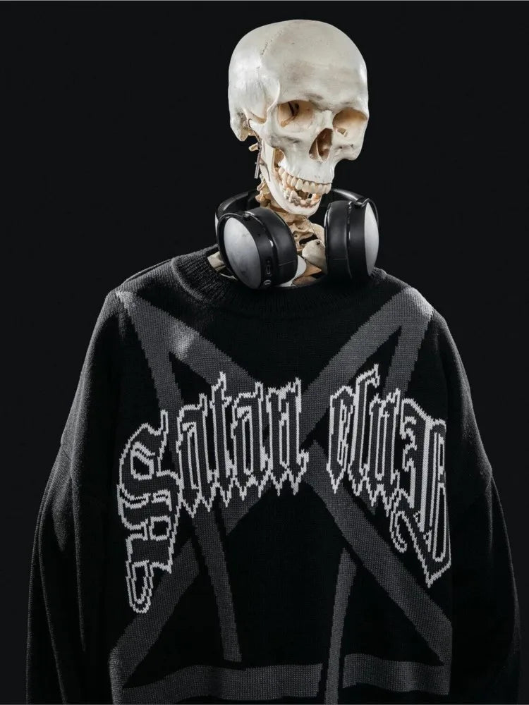Y2K Star Gothic Sweatshirt