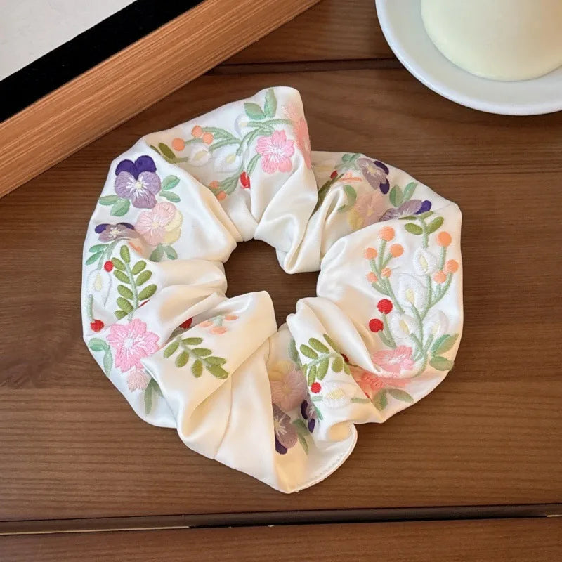 Embroidery Handmade Elastic Hair Band