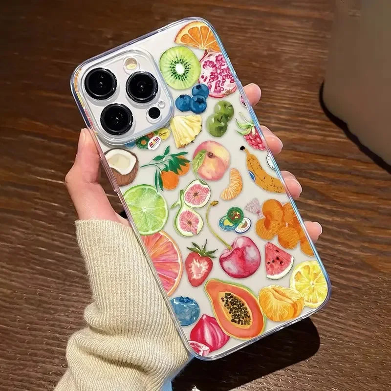 Funny Summer Fruit iPhone Case