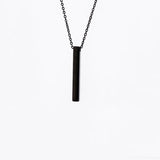 Vertical Rectangular Bar Necklace
