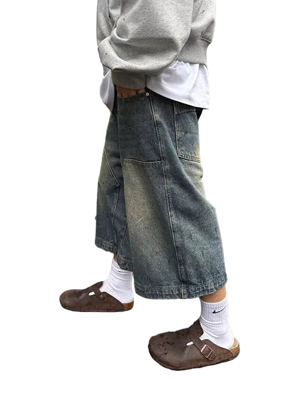 Retro Blue Soft Boy Jorts