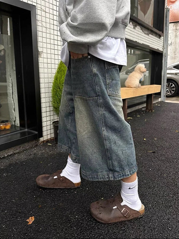 Vintage Blaue Soft Boy Jorts