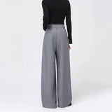 Corporate Girl High Waist Baggy Pants