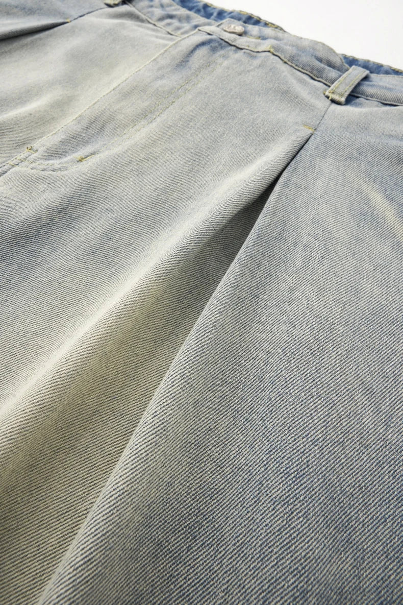 Vintage Loose Fit Wide Jeans