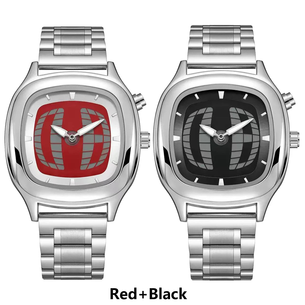 Men Casual Square Quartz Watch