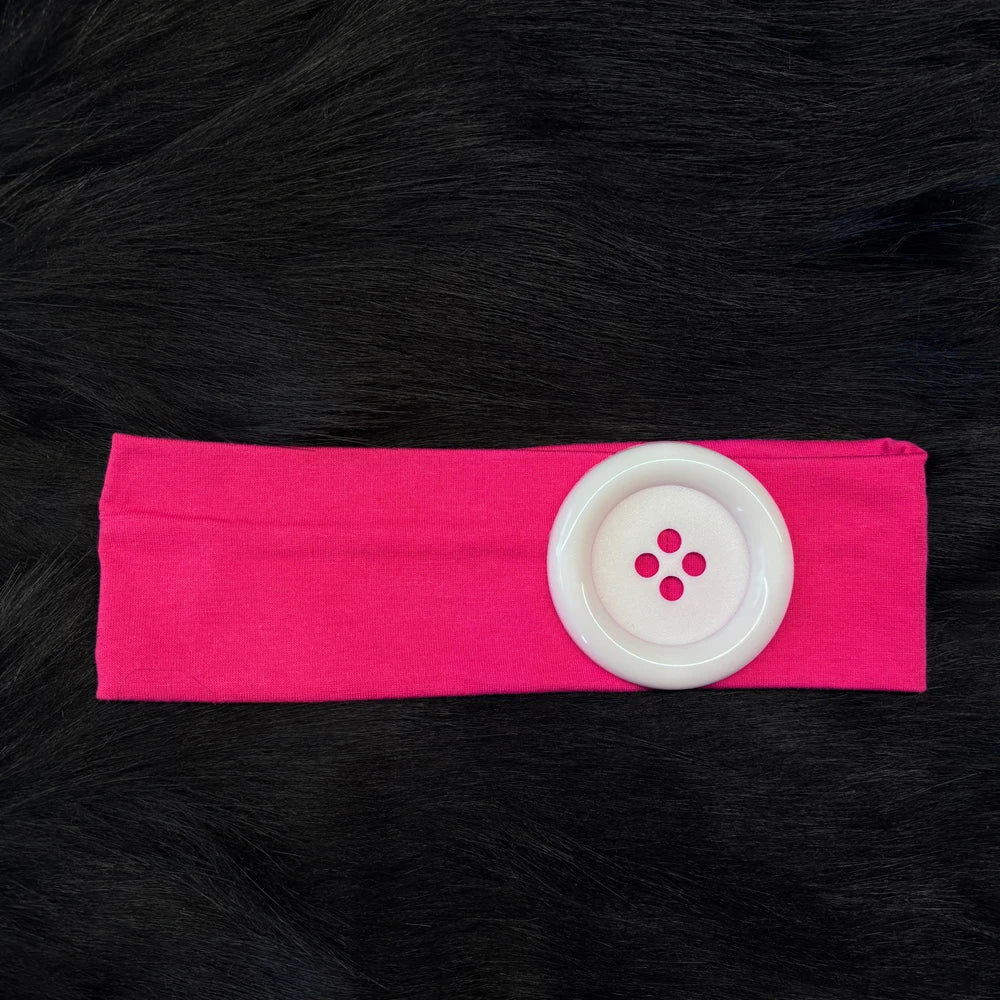Kawaii Button Headband