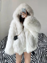 Faux Furr Hooded Jacket