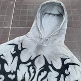 Vintage Gothic Oversized Hoodie