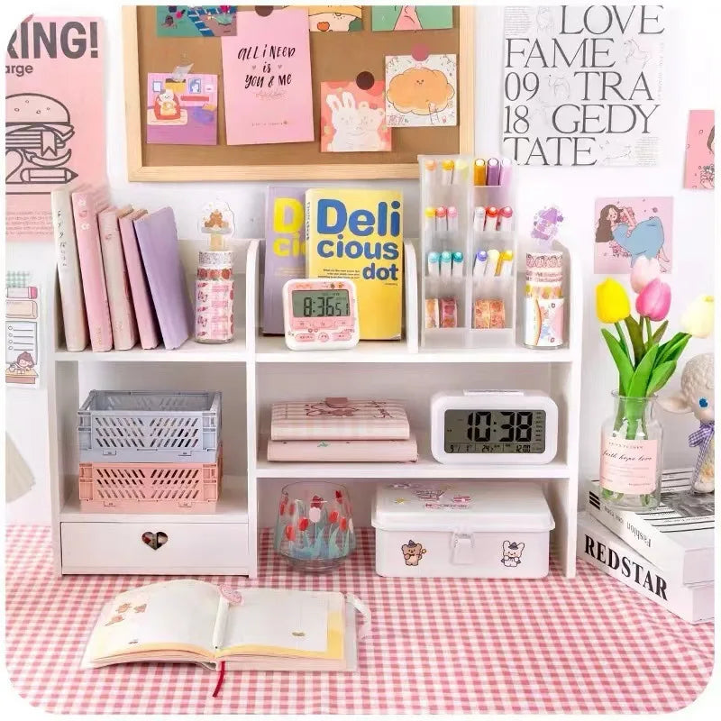 Double-Layer Desk Organizer