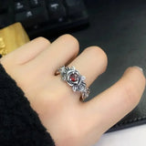 Vintage Red Eye Ring