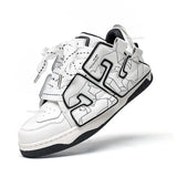 Y2K Punk Skater Girl Colorful Sneakers