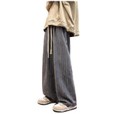 Stripe Lazy Boy Wide Leg Pants