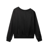 Off-shoulder Y2K Women's Sweatshirt