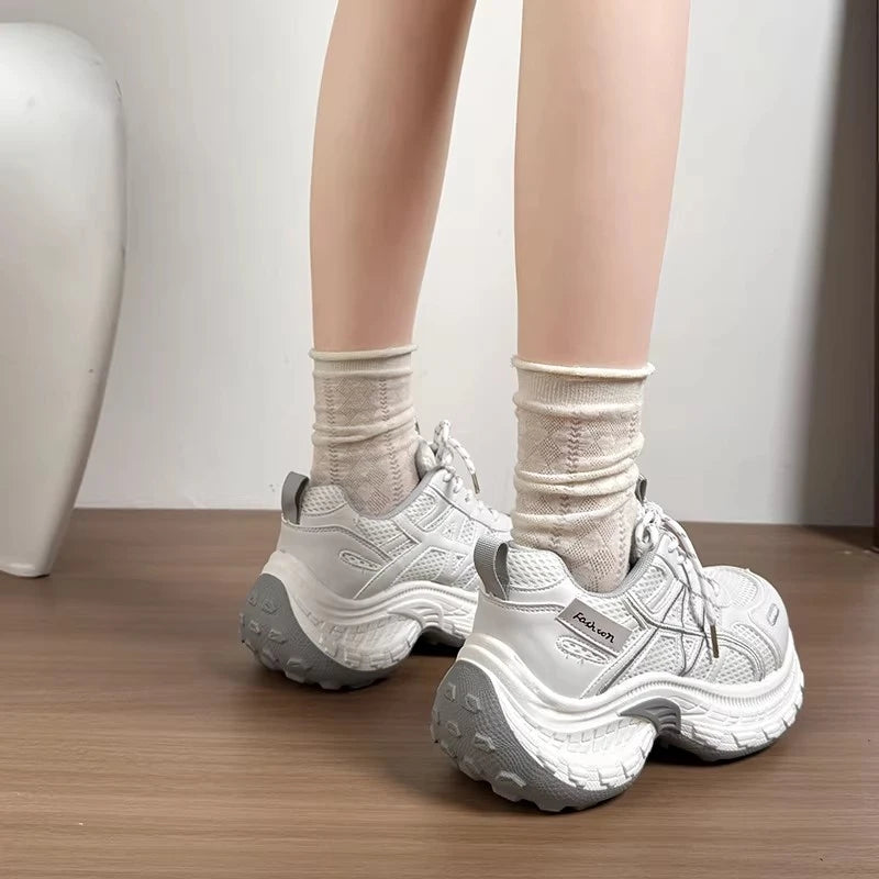Cushioned insole Platform Sneakers