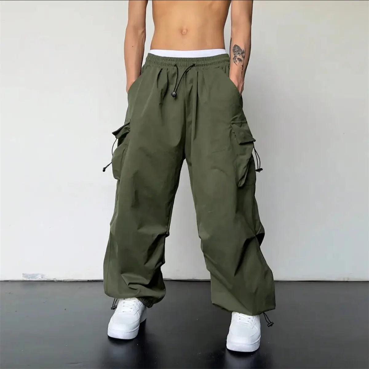 Y2K Straight Cargo Pants