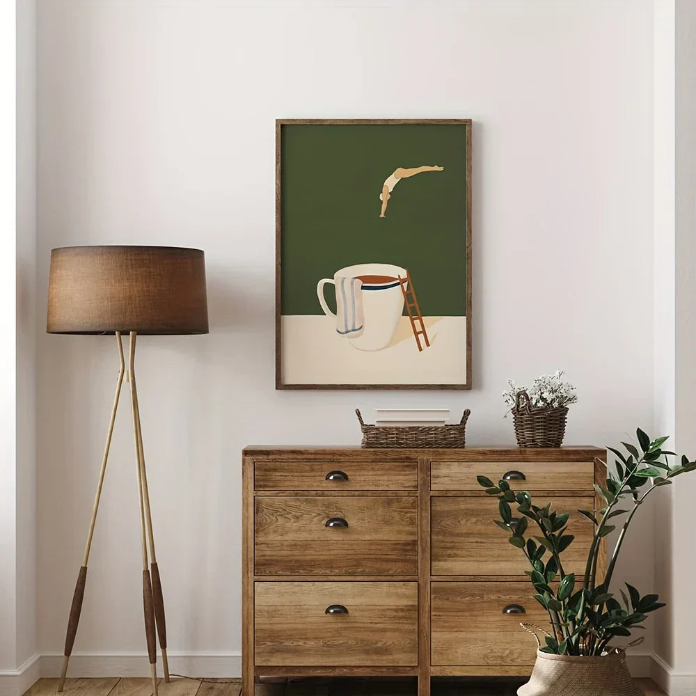 Retro Coffee Poster