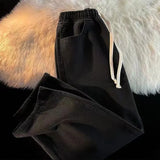 Gerade geschnittene Washed-Hose