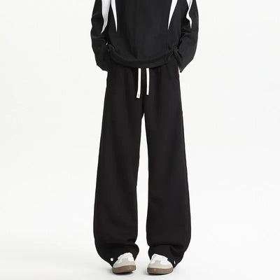 Drawstring Comfortable Wide Leg Pants