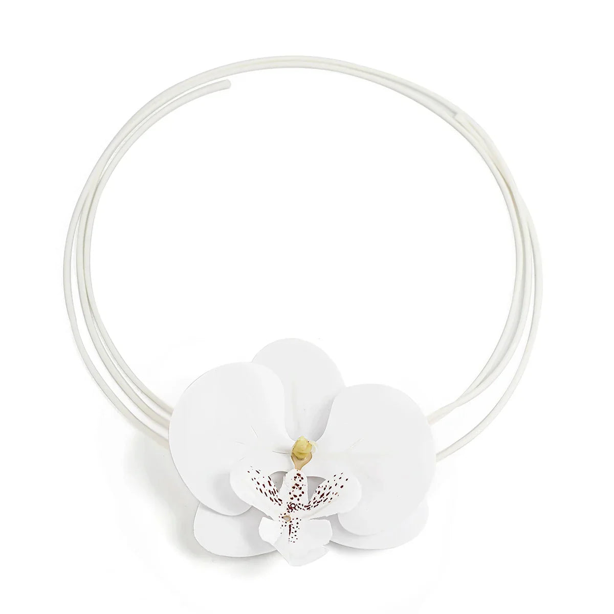 Elegant Black Rose Choker Necklace