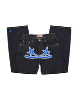 Bad Friend Baggy Black High Waist Jeans