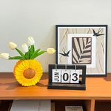 Vintage Cute Fresh Sunflower Shaped Vase