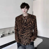 Zebra Stripe Long Sleeve T-Shirt