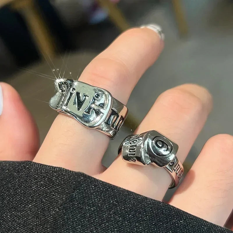 Anillo estilo coreano n.º 9