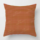 Simple Checkered Pillowcase