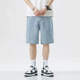 Classic Blue Denim Summer Short