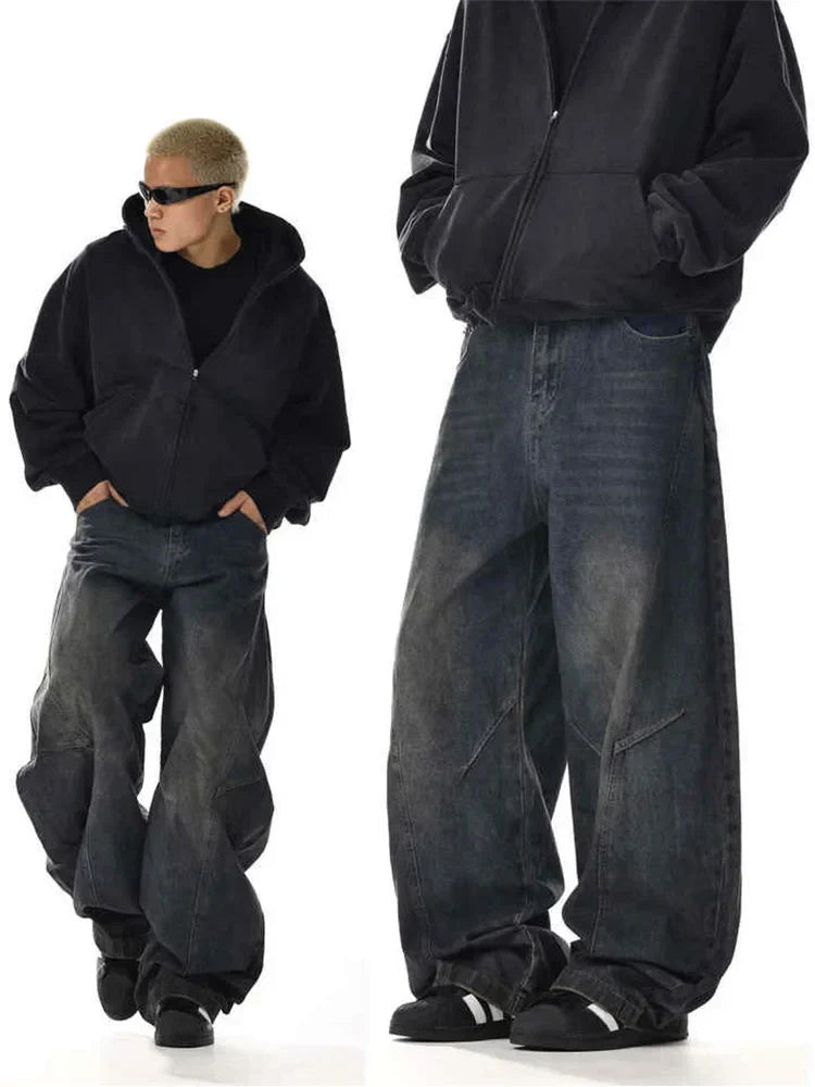 Retro Baggy Y2K Wide Leg Jeans