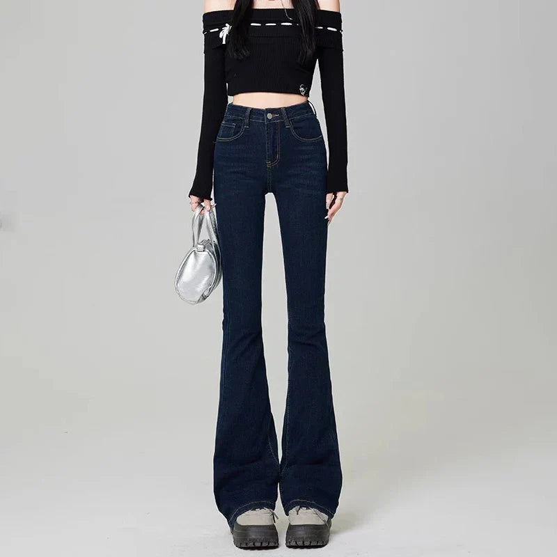 Flare High Waist Bell Bottom Jeans