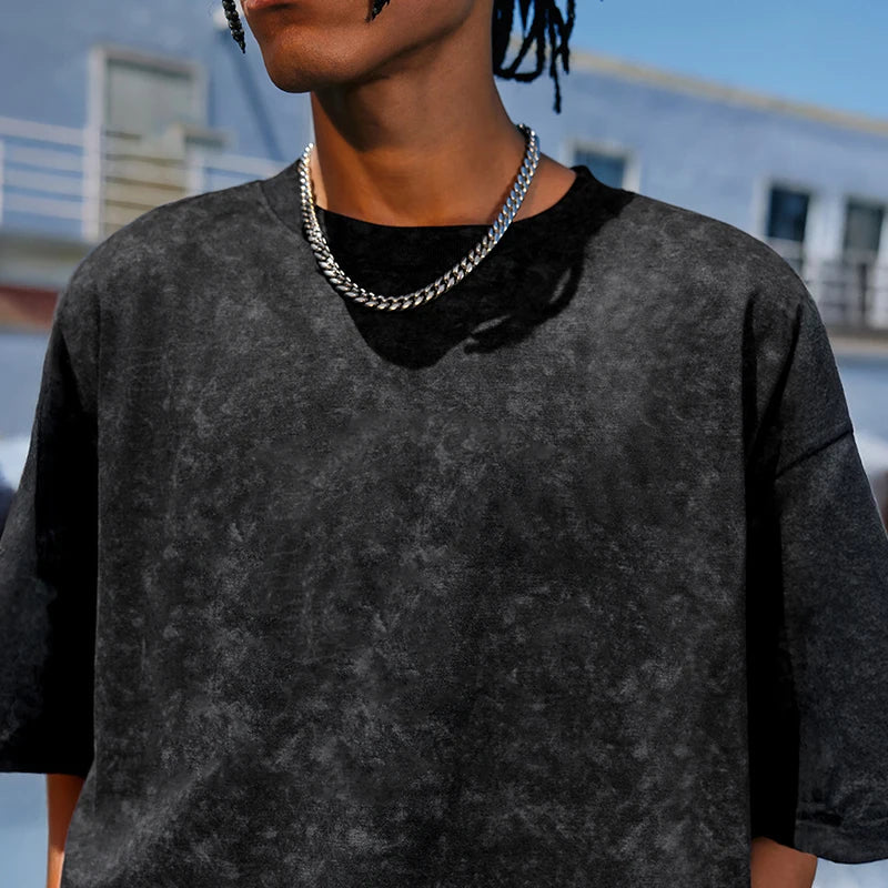 American Oversized Stone Washed T-Shirt
