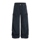 Loose Straight Leg Cargo Pants