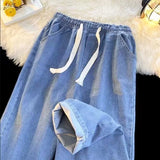 Gerade geschnittene Washed-Hose