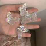 Colorful Butterflies Soft Girl Hairpins