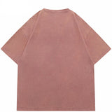 Camiseta vintage con estampado gráfico de mariposa en sombra