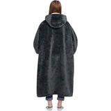 Soft Blanket Hooded Sweatshirt with Pockets