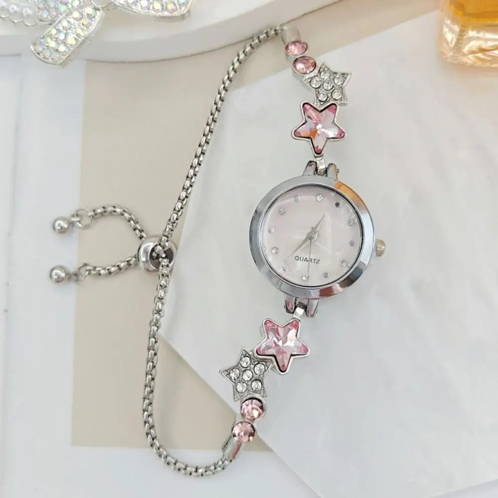 Rhinestone Bracelet Watch