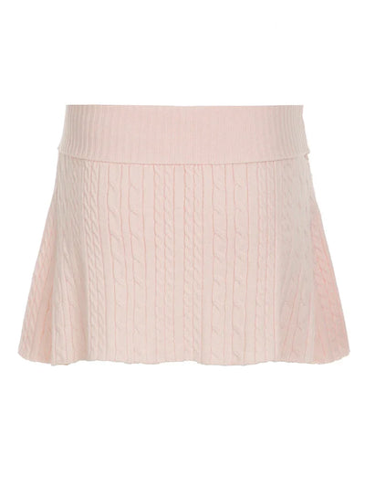 Soft Girl Pink Mini Skirt