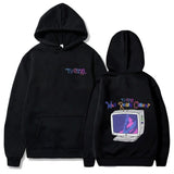 Retro TV Girl Musikalbum Hoodie