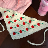 Handmade Knitted Floral Pattern Headbands