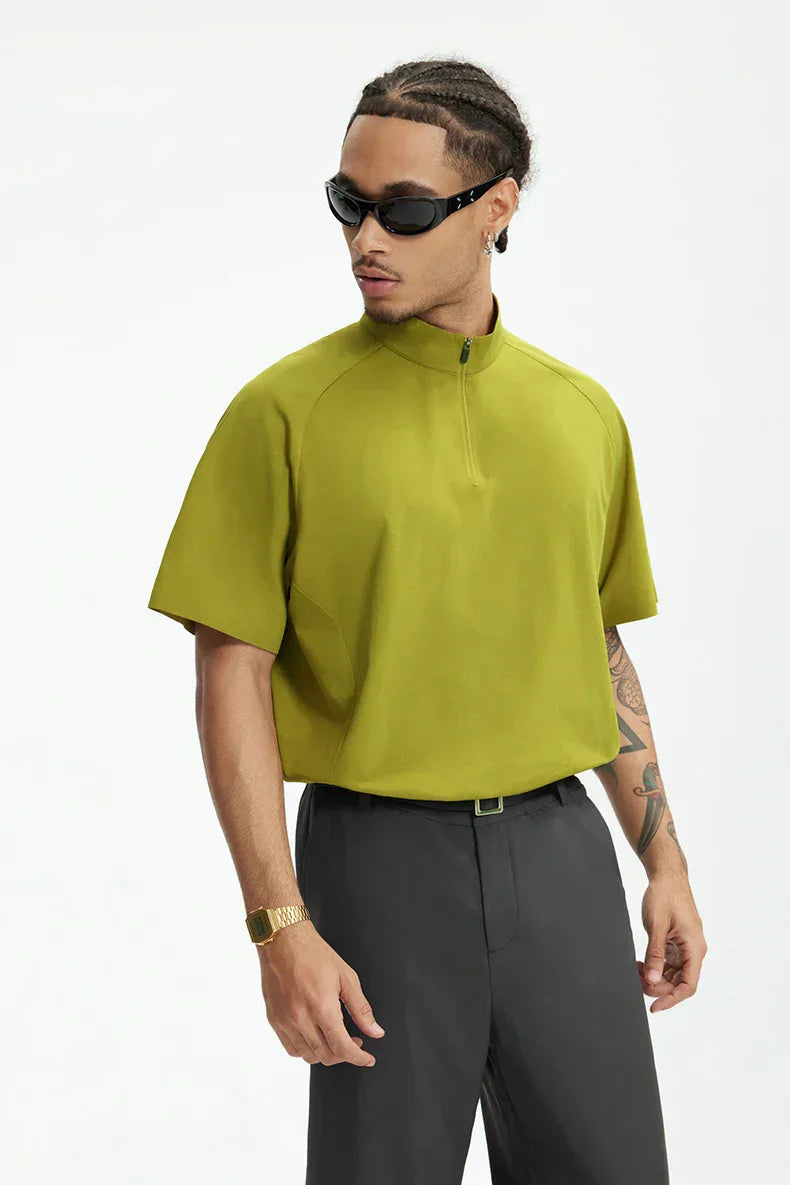 Basic Solid Color With Sun Protection T-Shirt