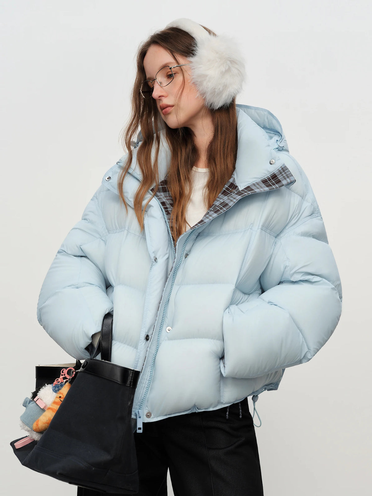 Padded Cropped Puffer Jacket