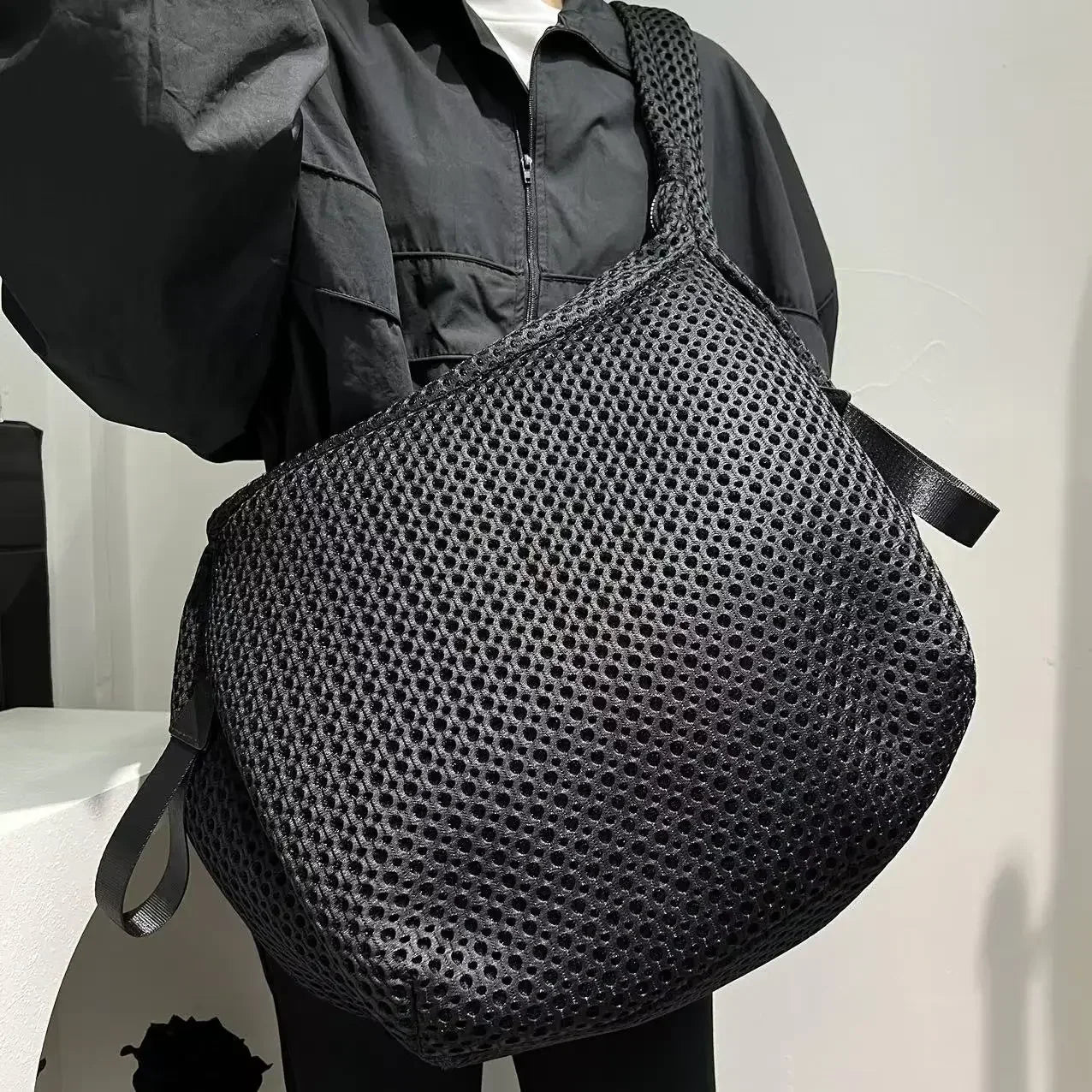 Y2K Mesh Shoulder Bag
