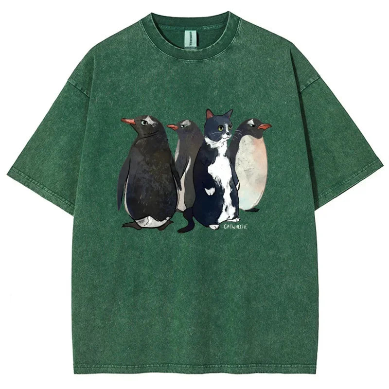 Vintage Washed Imposter Cat T-shirt