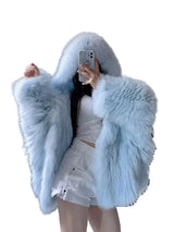 Faux Furr Hooded Jacket