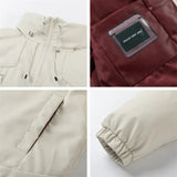 Heavy High Collar Winter Puffer Jacket