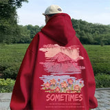 Vintage Good Time Oversized Hoodie